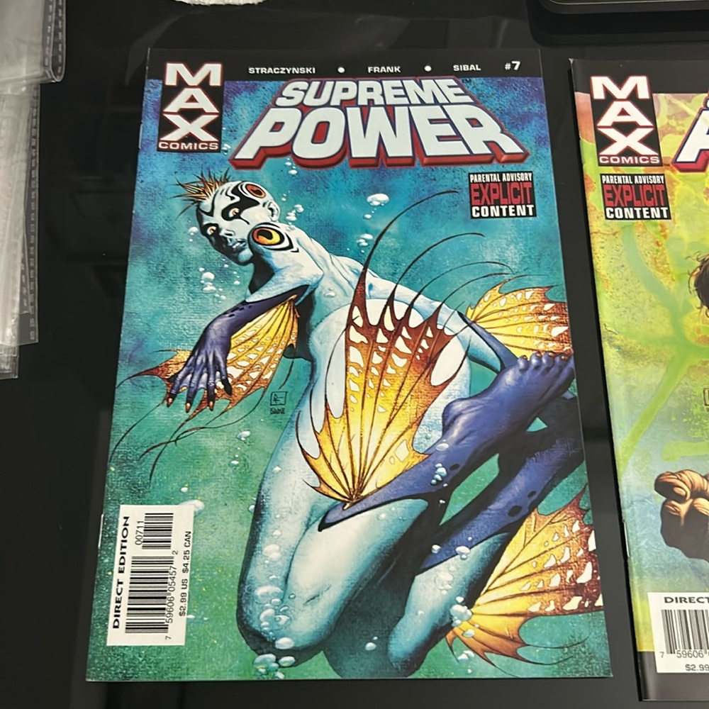Supreme Power MAX - Comics‎ Lot - #7, #8, #9